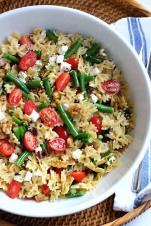 Pasta with Green Beans and Cherry Tomatoes | Green Valley Kitchen