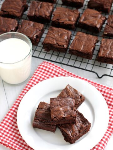 Old Fashioned Brownies | Green Valley Kitchen