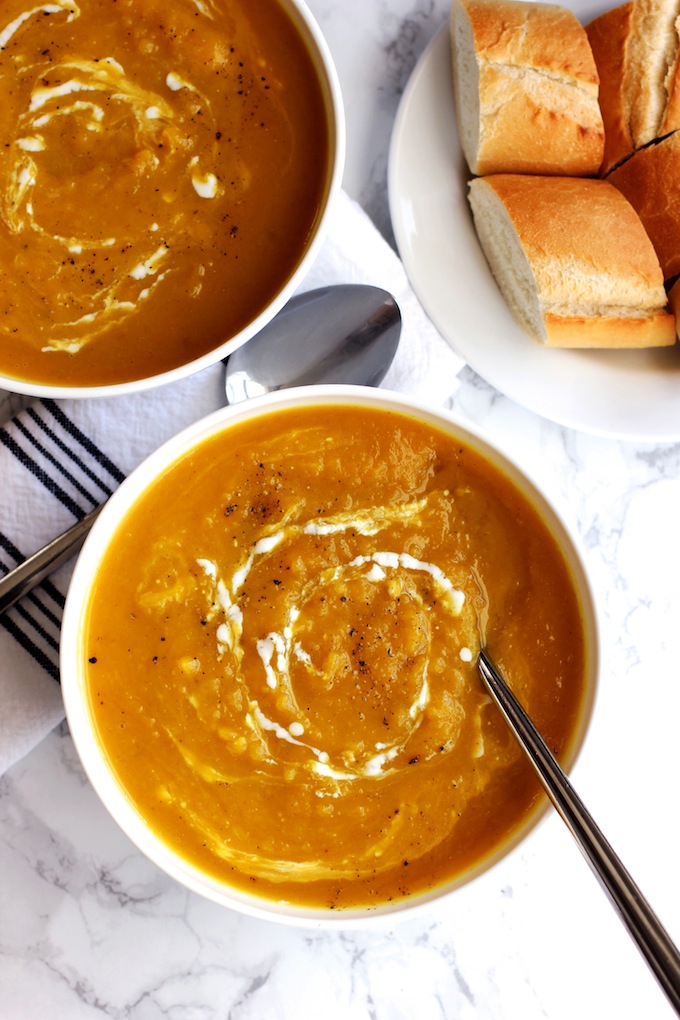 Roasted Butternut Squash Soup | Green Valley Kitchen