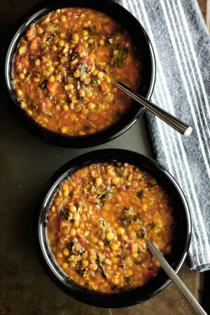 Lentil and Kale Soup | Green Valley Kitchen