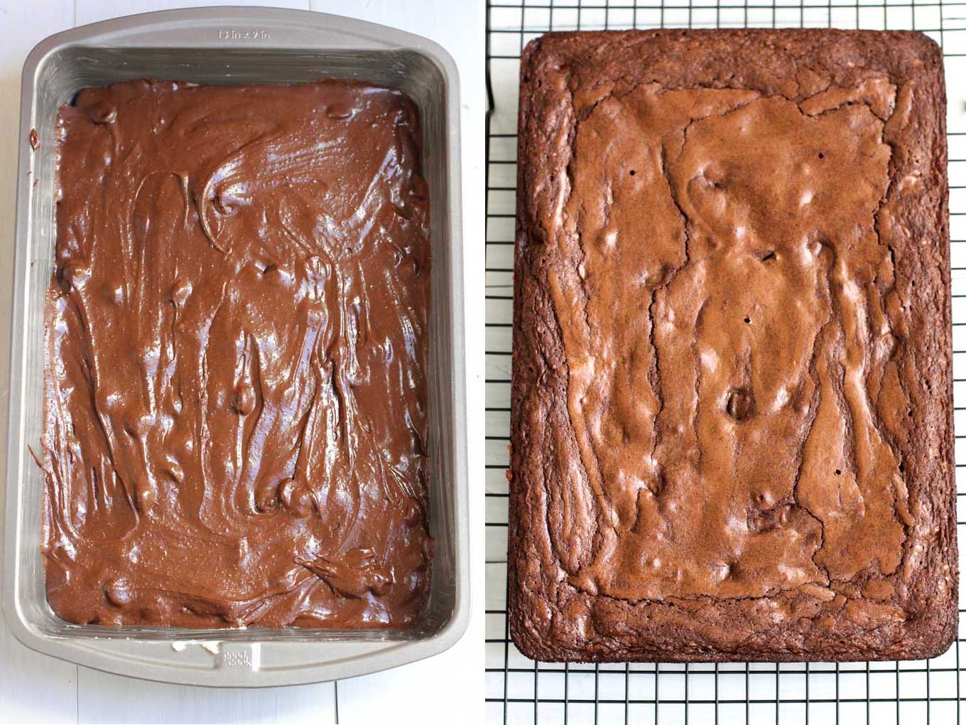 Old Fashioned Brownie - steps to make - 6